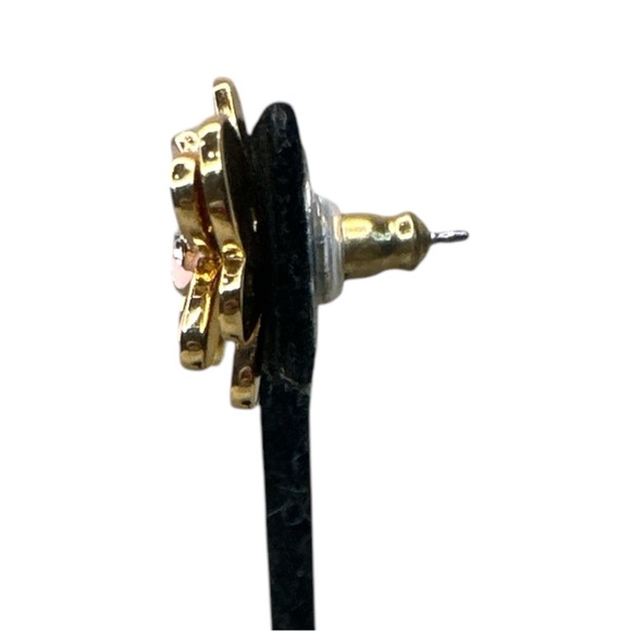 KATE SPADE ♠️ PANSY BLOSSOMS FLOWER EARRINGS - Picture 4 of 6